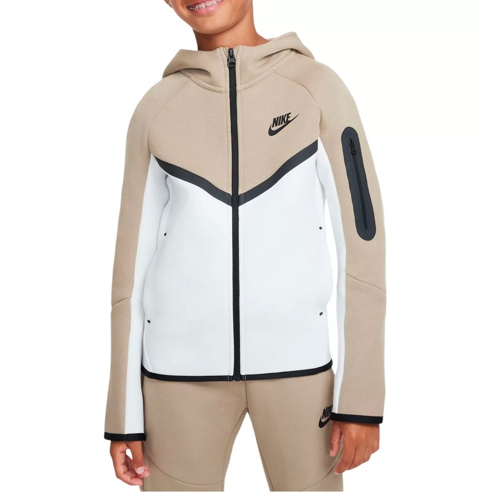 Nike Boys' Tech Fleece Full-Zip Sweatshirt